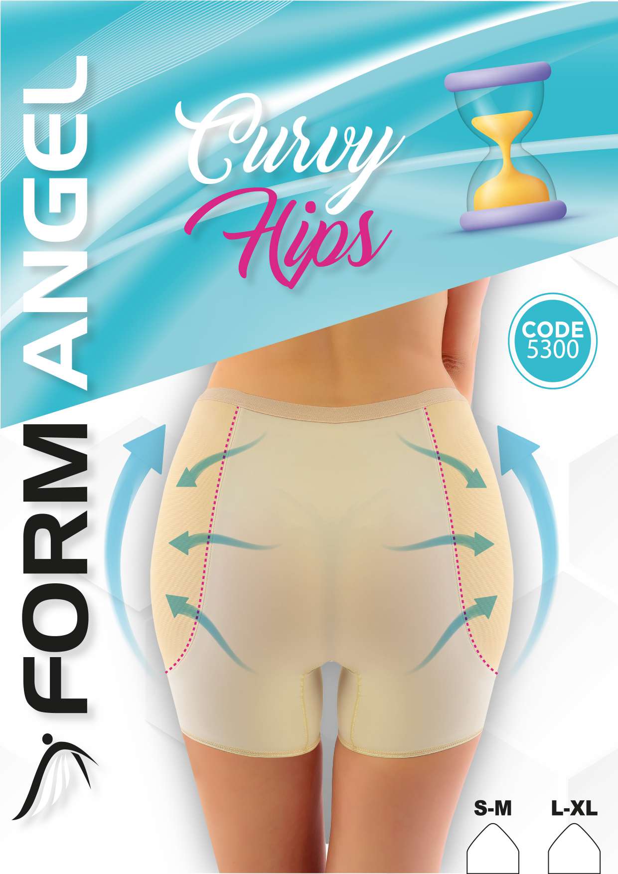 Toptan Yandan Destekli Pop-up Şort - Form Angel 5300 | Uygun Fiyatli Yandan Destekli Pop-up Şort - Form Angel 5300 - Toptan Ic Giyim Pazari