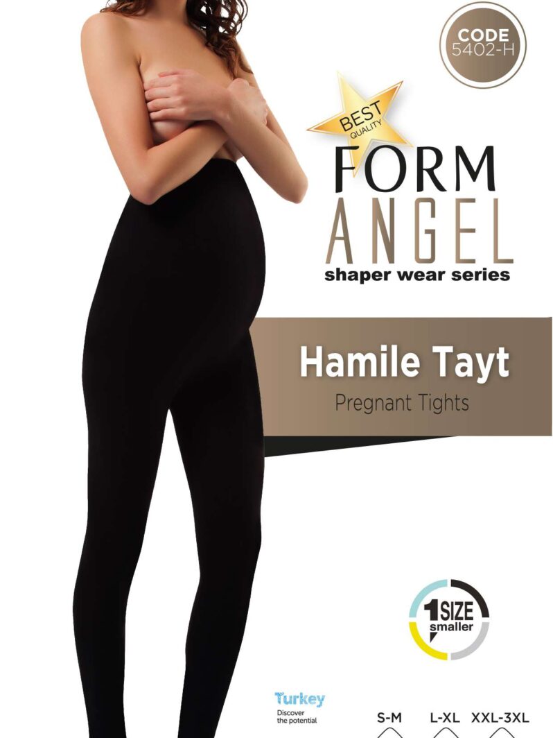 Toptan Dikişsiz Hamile Tayt - Form Angel 5402H | Uygun Fiyatli Dikişsiz Hamile Tayt - Form Angel 5402H - Toptan Ic Giyim Pazari