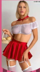 Pileli Etek Bralet Takımı