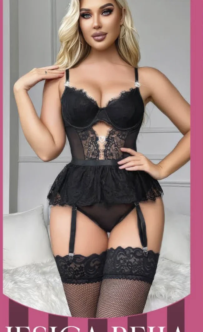 Korse Etek Garter Takımı
