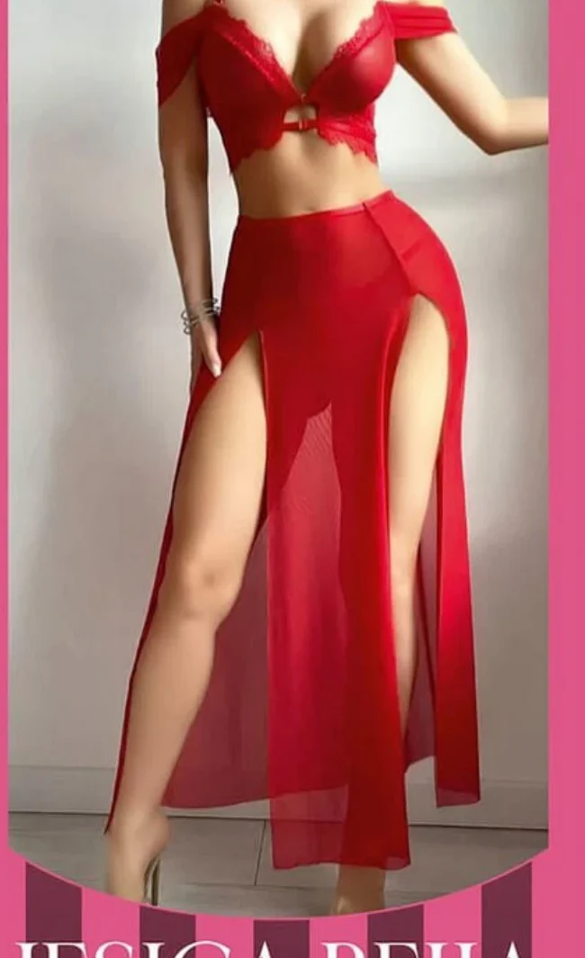 Dantelli Uzun Robe