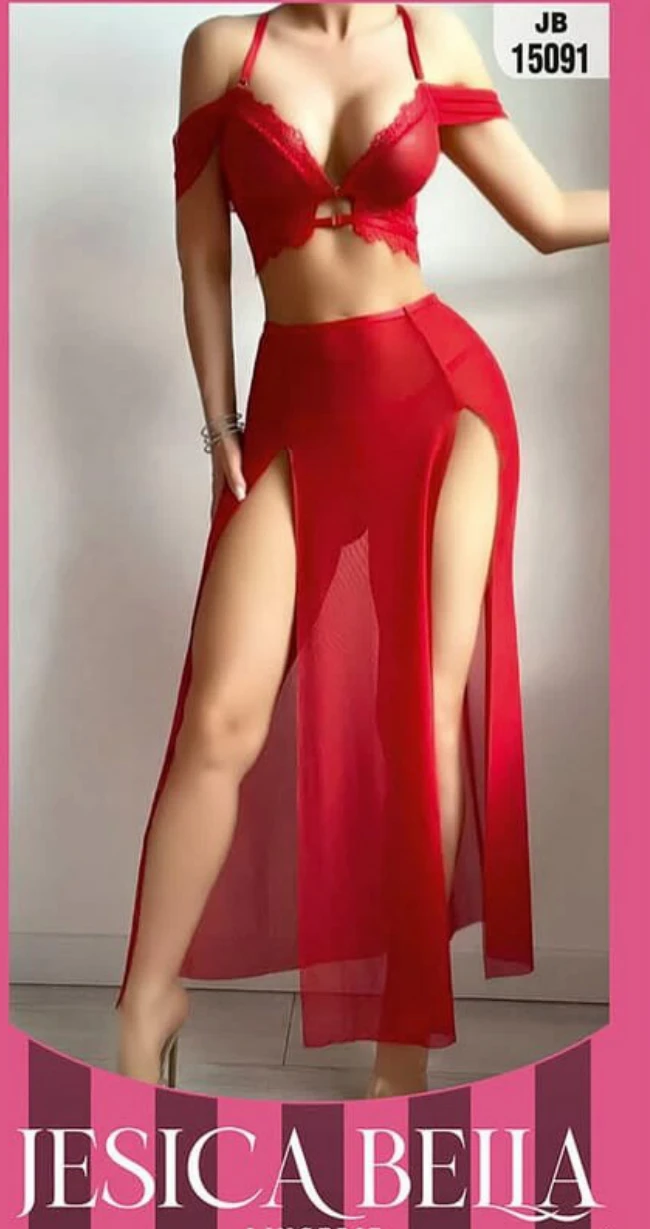 Dantelli Uzun Robe