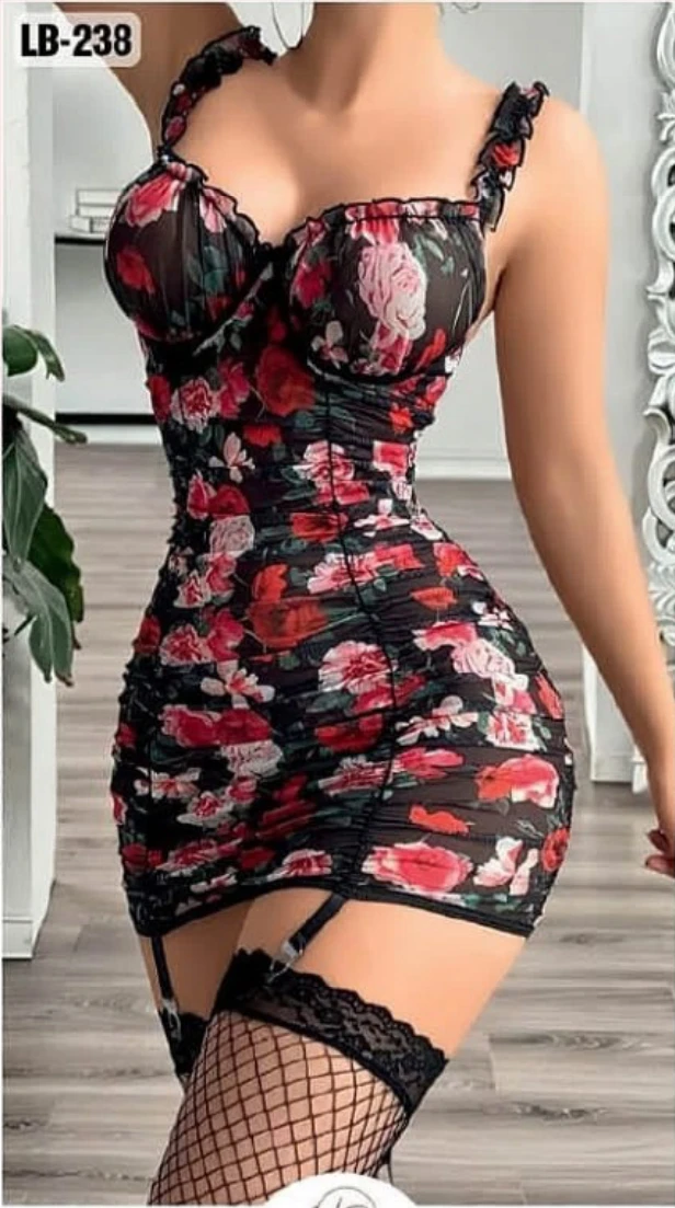 Lace-up Korse Elbise