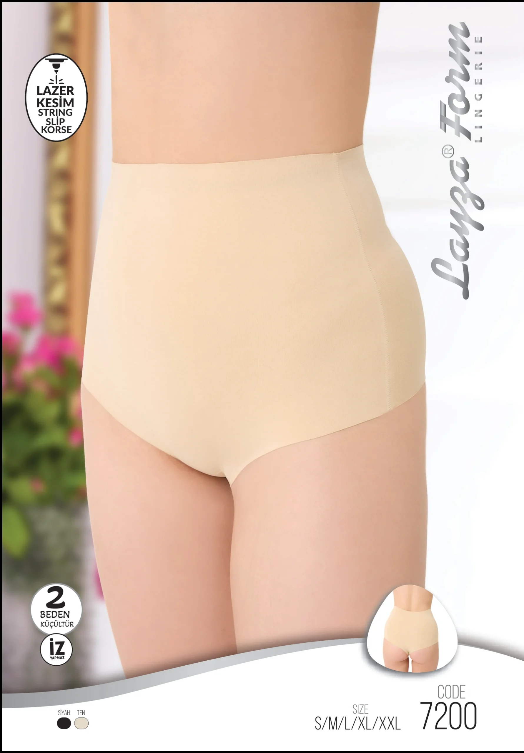 Toptan 7900 Lazer Kesim Yüksek Bel String Slip Korse | Uygun Fiyatli 7900 Lazer Kesim Yüksek Bel String Slip Korse - Toptan Ic Giyim Pazari