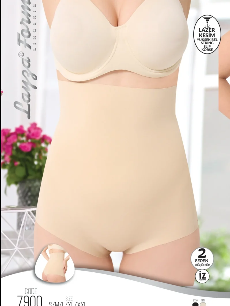 Toptan 7900 Lazer Kesim Yüksek Bel String Slip Korse | Uygun Fiyatli 7900 Lazer Kesim Yüksek Bel String Slip Korse - Toptan Ic Giyim Pazari